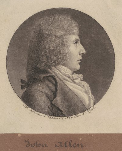 John Allen alkotó: Charles B. J. Févret de Saint Mémin