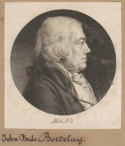 John Beale Bordley alkotó: Charles B. J. Févret de Saint Mémin