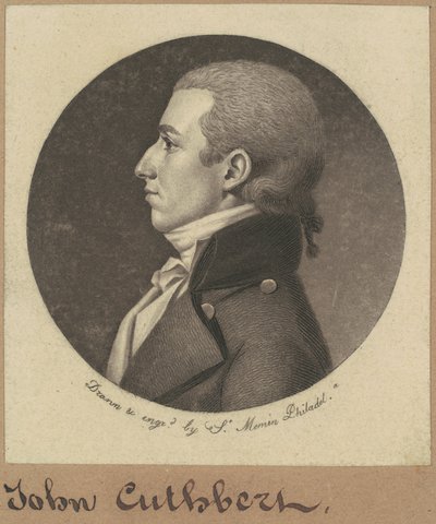 John Cuthbert alkotó: Charles B. J. Févret de Saint Mémin
