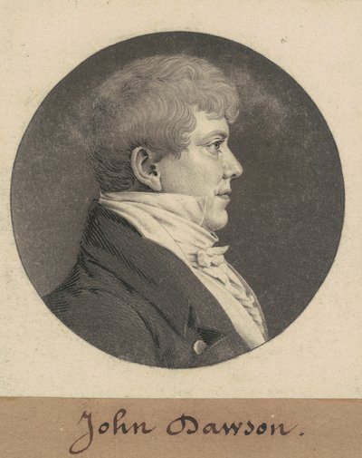 John Dawson alkotó: Charles B. J. Févret de Saint Mémin