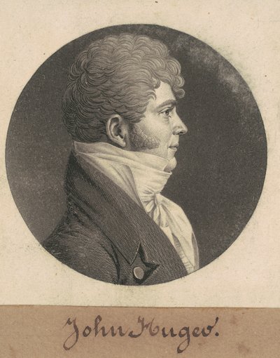John Huger alkotó: Charles B. J. Févret de Saint Mémin