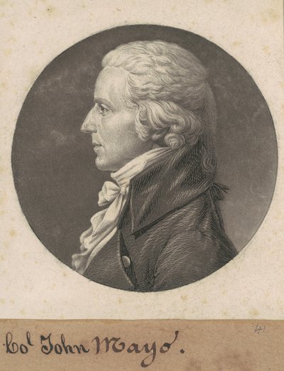Május János II alkotó: Charles B. J. Févret de Saint Mémin