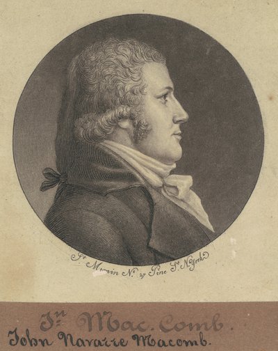 John Navarre Macomb alkotó: Charles B. J. Févret de Saint Mémin