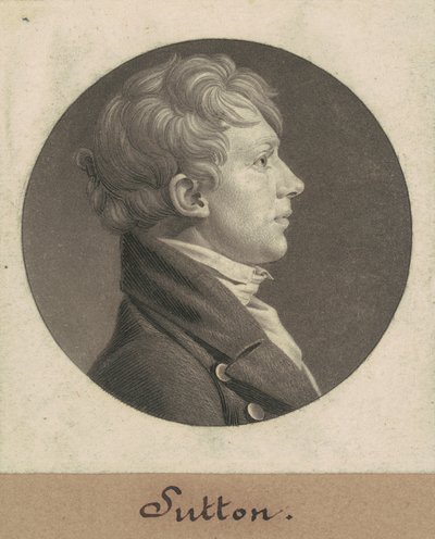 John Sutton alkotó: Charles B. J. Févret de Saint Mémin