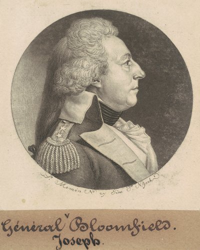 Joseph Bloomfield alkotó: Charles B. J. Févret de Saint Mémin