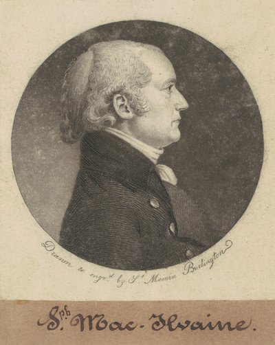 Joseph McIlvaine alkotó: Charles B. J. Févret de Saint Mémin