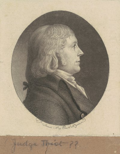 Trist bíró alkotó: Charles B. J. Févret de Saint Mémin