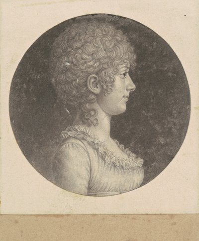 Margaret Polk alkotó: Charles B. J. Févret de Saint Mémin