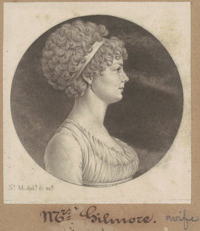 Mary Ann Smith Gilmor alkotó: Charles B. J. Févret de Saint Mémin