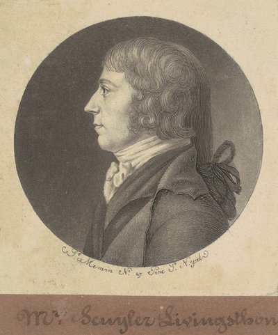 Peter Schuyler Livingston alkotó: Charles B. J. Févret de Saint Mémin