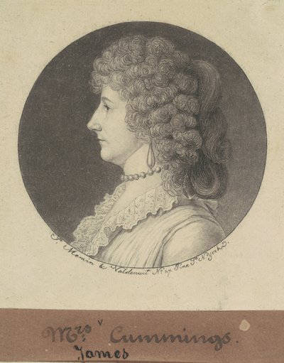 Phoebe Harisson Cuming alkotó: Charles B. J. Févret de Saint Mémin