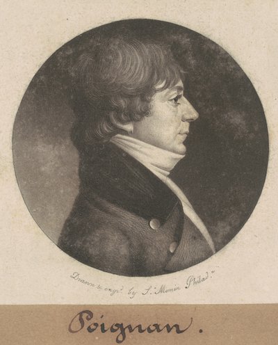 Poignan alkotó: Charles B. J. Févret de Saint Mémin