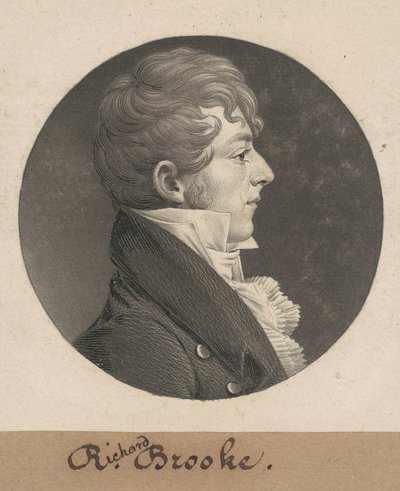 Richard Brooke alkotó: Charles B. J. Févret de Saint Mémin