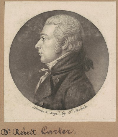 Robert Carter alkotó: Charles B. J. Févret de Saint Mémin