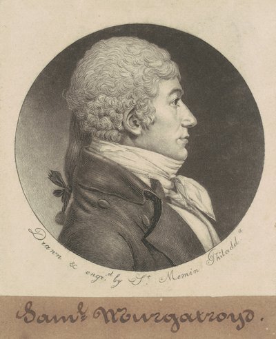 Samuel Murgatroyd alkotó: Charles B. J. Févret de Saint Mémin