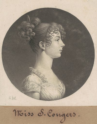 Sarah C. Conyers alkotó: Charles B. J. Févret de Saint Mémin