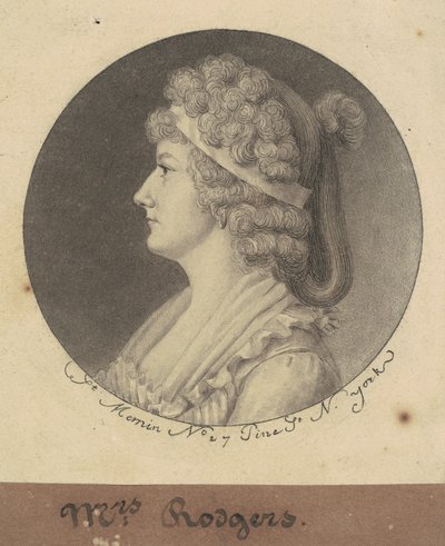 Sarah Elizabeth Rogers alkotó: Charles B. J. Févret de Saint Mémin