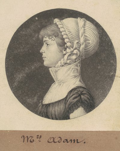 Sarah Eve Adams alkotó: Charles B. J. Févret de Saint Mémin