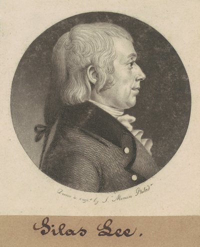 Silas Lee alkotó: Charles B. J. Févret de Saint Mémin