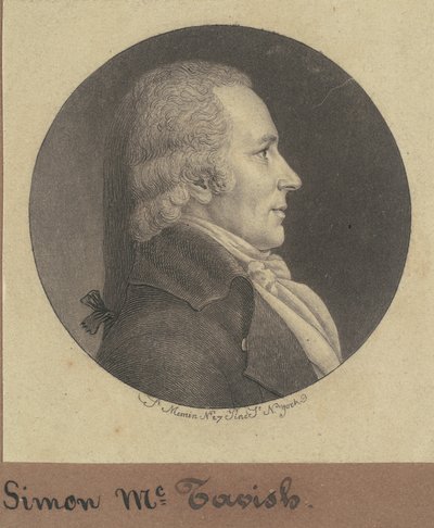 Simon McTavish alkotó: Charles B. J. Févret de Saint Mémin