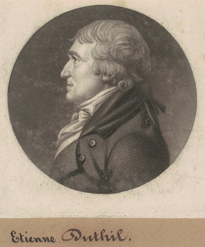 Stephen Dutilh alkotó: Charles B. J. Févret de Saint Mémin