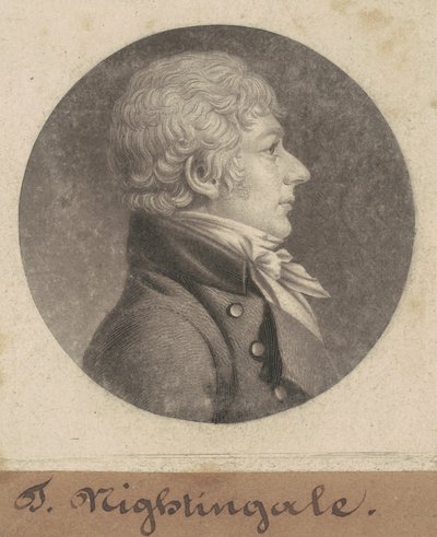 T. Nightingale alkotó: Charles B. J. Févret de Saint Mémin