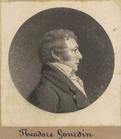 Theodore Gourdin alkotó: Charles B. J. Févret de Saint Mémin