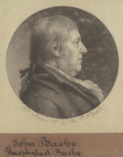 Teofilakt Bache alkotó: Charles B. J. Févret de Saint Mémin