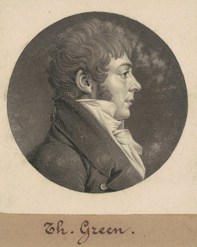 Thomas Green alkotó: Charles B. J. Févret de Saint Mémin