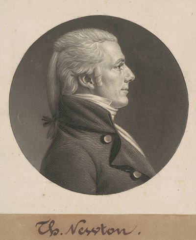 Thomas Newton, Jr. alkotó: Charles B. J. Févret de Saint Mémin