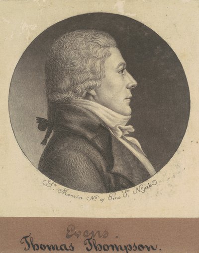 Thomas Thompson alkotó: Charles B. J. Févret de Saint Mémin