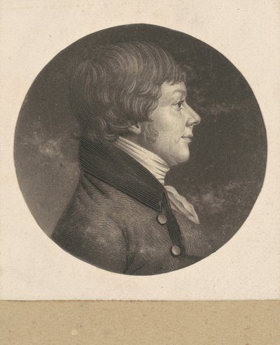 Azonosítatlan ember alkotó: Charles B. J. Févret de Saint Mémin