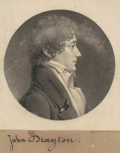William Drayton alkotó: Charles B. J. Févret de Saint Mémin
