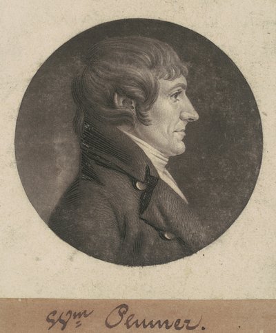 William Plummer alkotó: Charles B. J. Févret de Saint Mémin