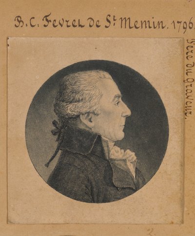  alkotó: Charles Balthazar Julien Févret de Saint-Mémin