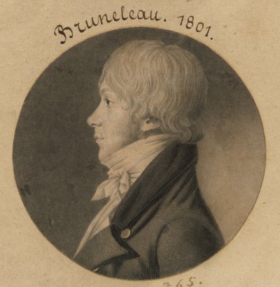 Bruneleau alkotó: Charles Balthazar Julien Févret de Saint-Mémin