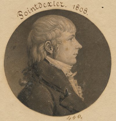 George Poindexter alkotó: Charles Balthazar Julien Févret de Saint-Mémin