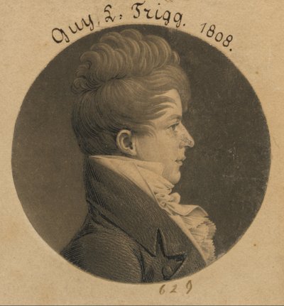 Guy L. Trigg alkotó: Charles Balthazar Julien Févret de Saint-Mémin