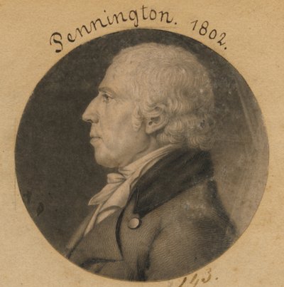 Isaac Penington alkotó: Charles Balthazar Julien Févret de Saint-Mémin