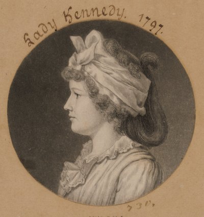 Jane Macomb Kennedy alkotó: Charles Balthazar Julien Févret de Saint-Mémin