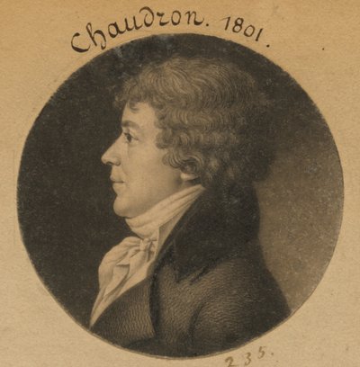 Jean Simon Chaudron alkotó: Charles Balthazar Julien Févret de Saint-Mémin