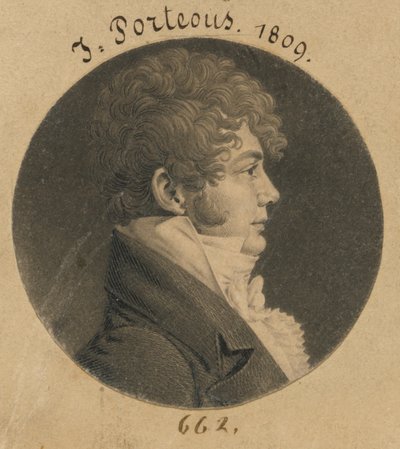John Porteous alkotó: Charles Balthazar Julien Févret de Saint-Mémin
