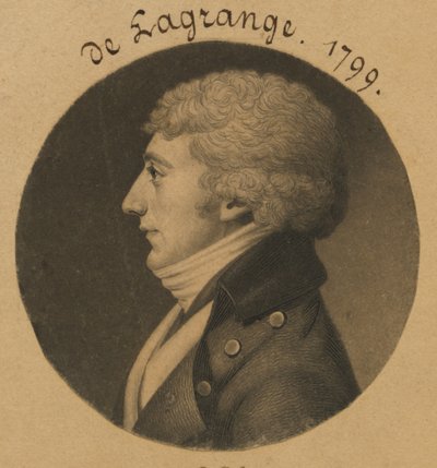 Joseph E. G. M. de la Grange alkotó: Charles Balthazar Julien Févret de Saint-Mémin