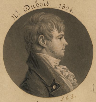 Nicholas DuBois alkotó: Charles Balthazar Julien Févret de Saint-Mémin