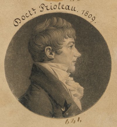 Philip Gendron Prioleau alkotó: Charles Balthazar Julien Févret de Saint-Mémin