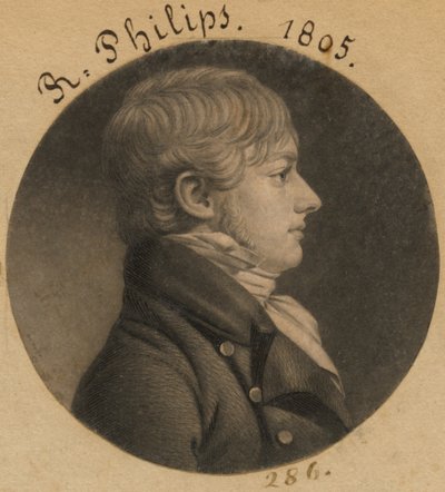 R. Philips alkotó: Charles Balthazar Julien Févret de Saint-Mémin