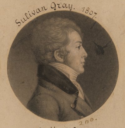 Sulivan Gray alkotó: Charles Balthazar Julien Févret de Saint-Mémin