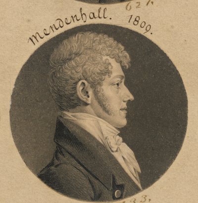 Thomas Mendenhall, Jr. alkotó: Charles Balthazar Julien Févret de Saint-Mémin