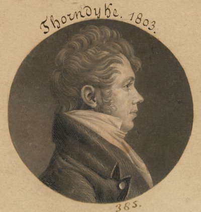 Thorndyke alkotó: Charles Balthazar Julien Févret de Saint-Mémin