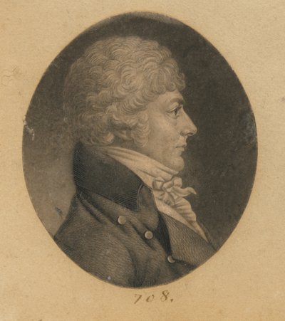 Azonosítatlan férfi alkotó: Charles Balthazar Julien Févret de Saint-Mémin